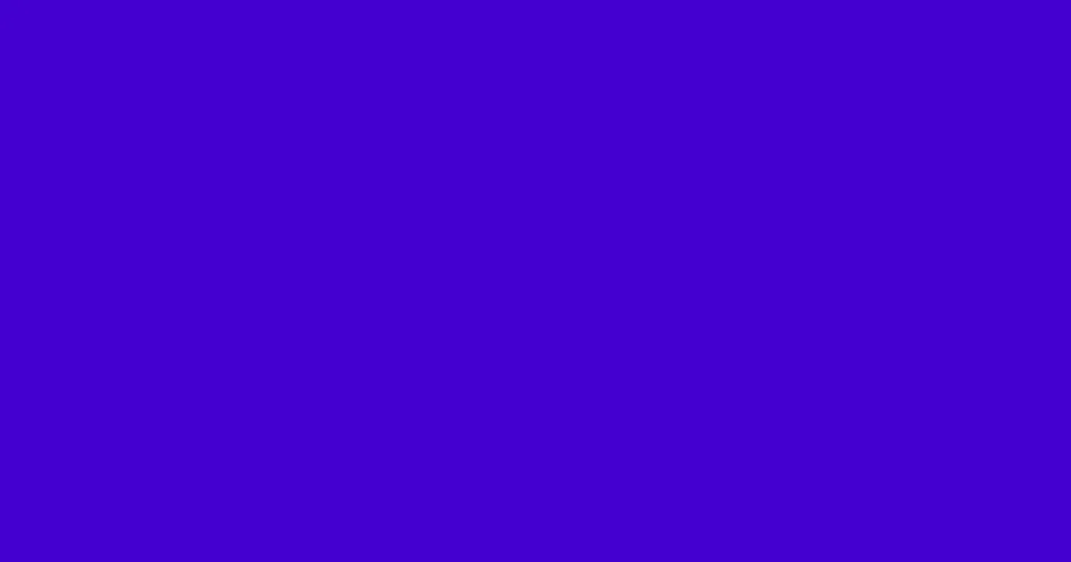 #4300d0 dark blue color image