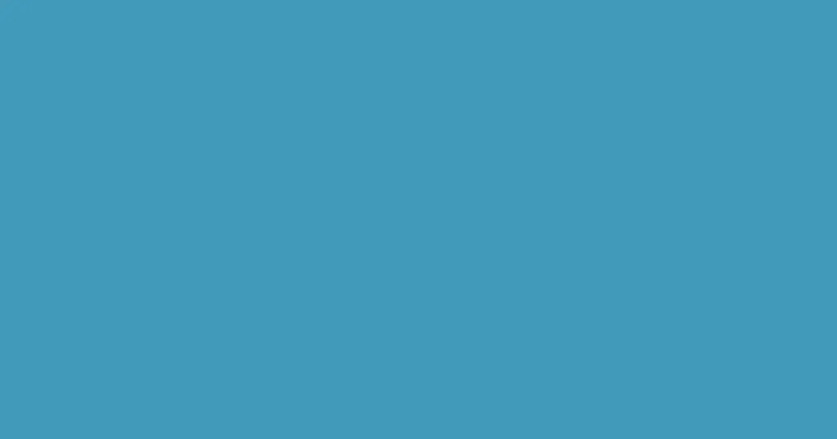 #439abb boston blue color image