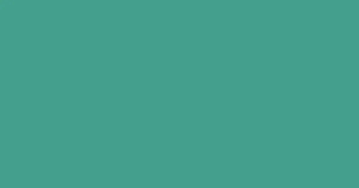 #43a08b jade color image
