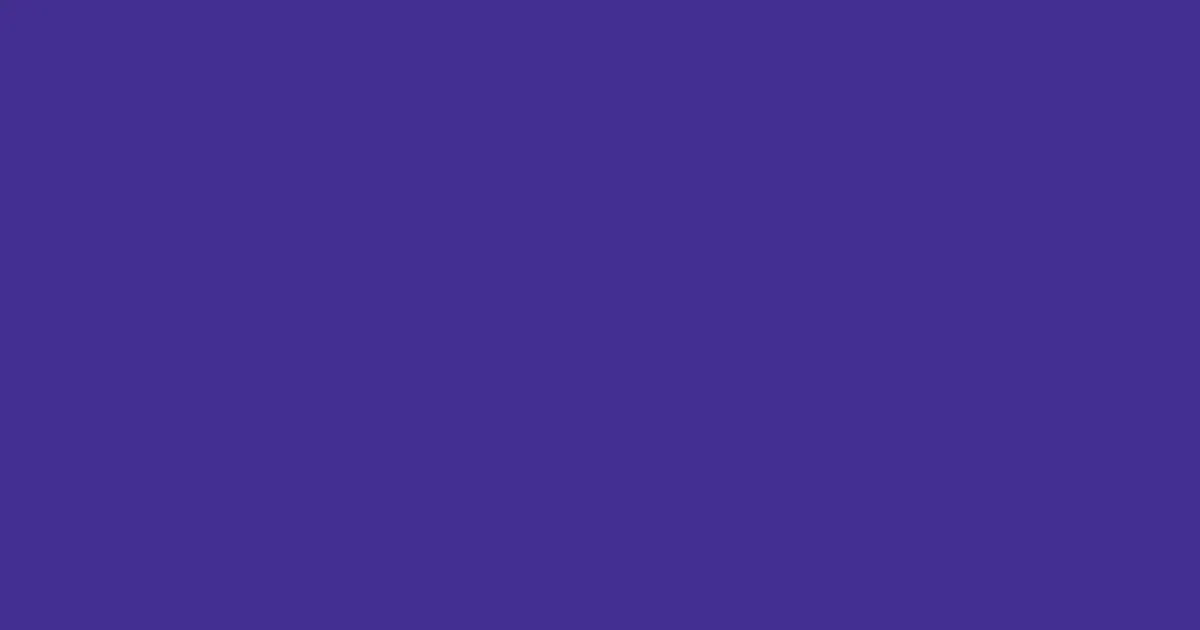 #442f91 cosmic cobalt color image