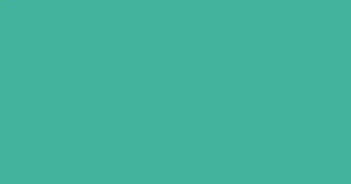 #44b499 ocean green pearl color image