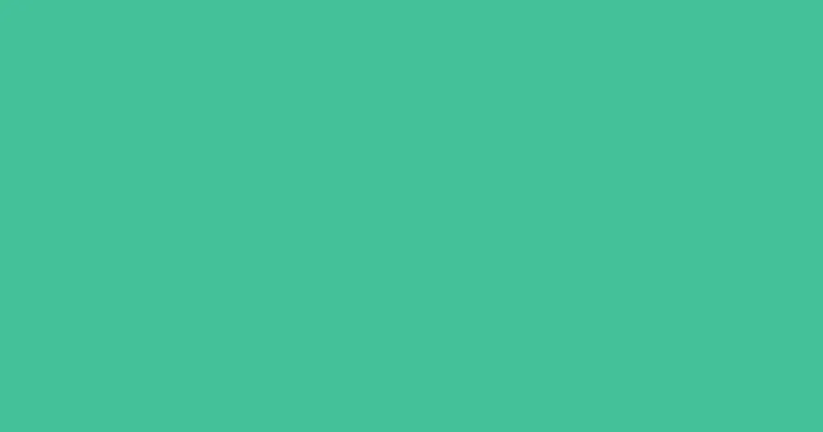 #44c299 ocean green pearl color image