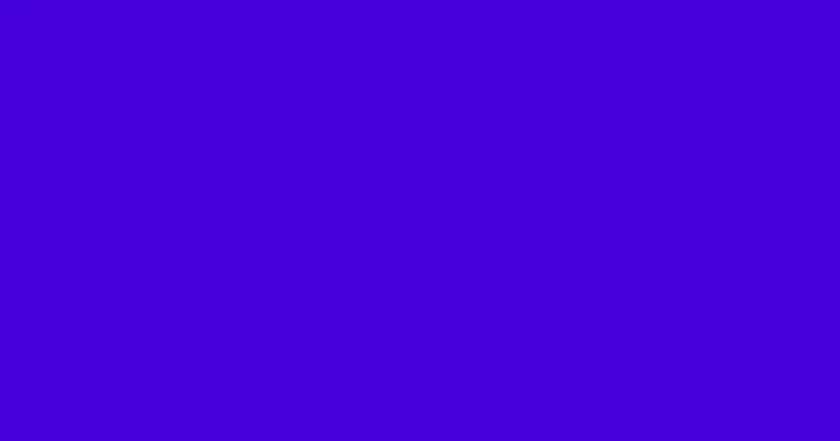 #4500da dark blue color image