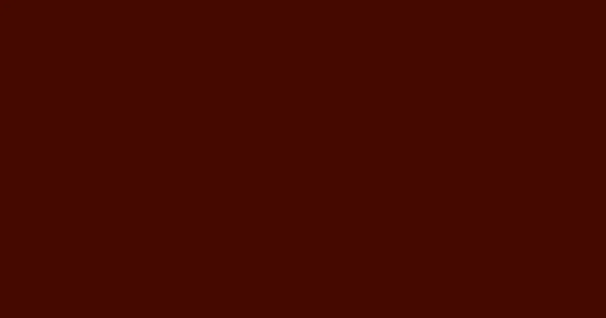 #450900 brown pod color image