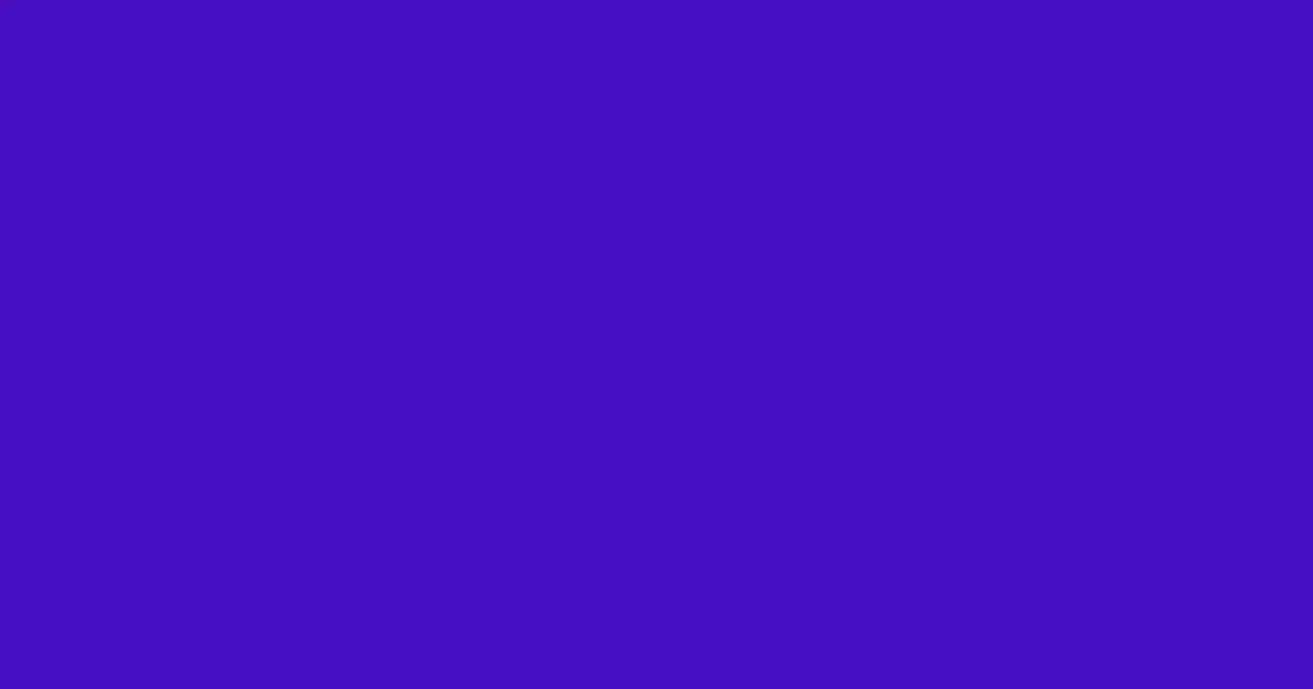 #4510c1 blue gem color image