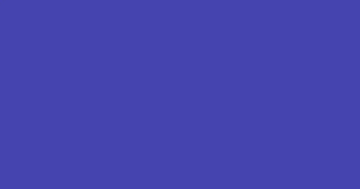 #4543af ocean blue pearl color image