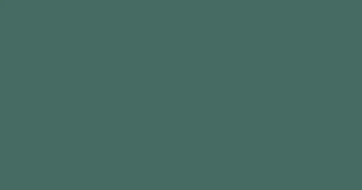 #456a61 mineral green color image