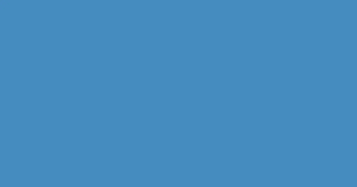 #458cc0 boston blue color image