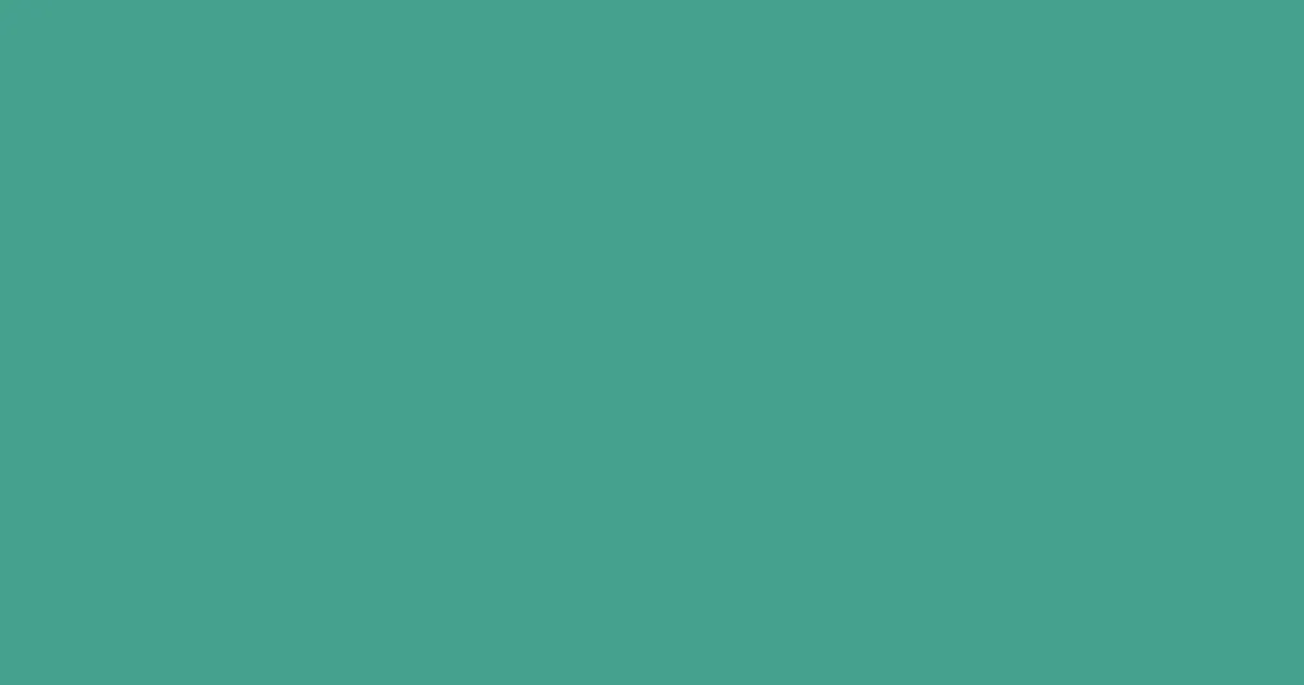 #45a28d jade color image