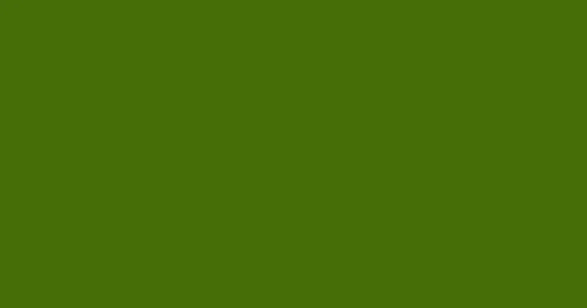 #466e07 green leaf color image