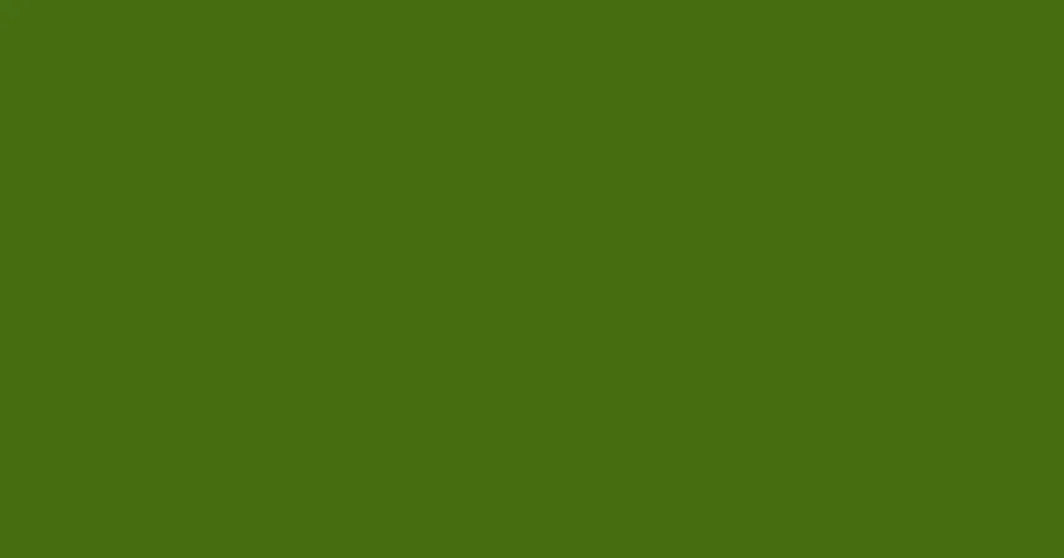 #466e10 green leaf color image