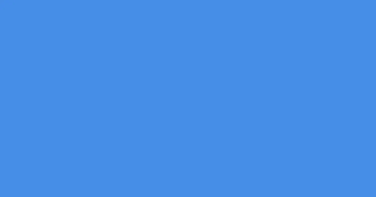 #468ee7 picton blue color image