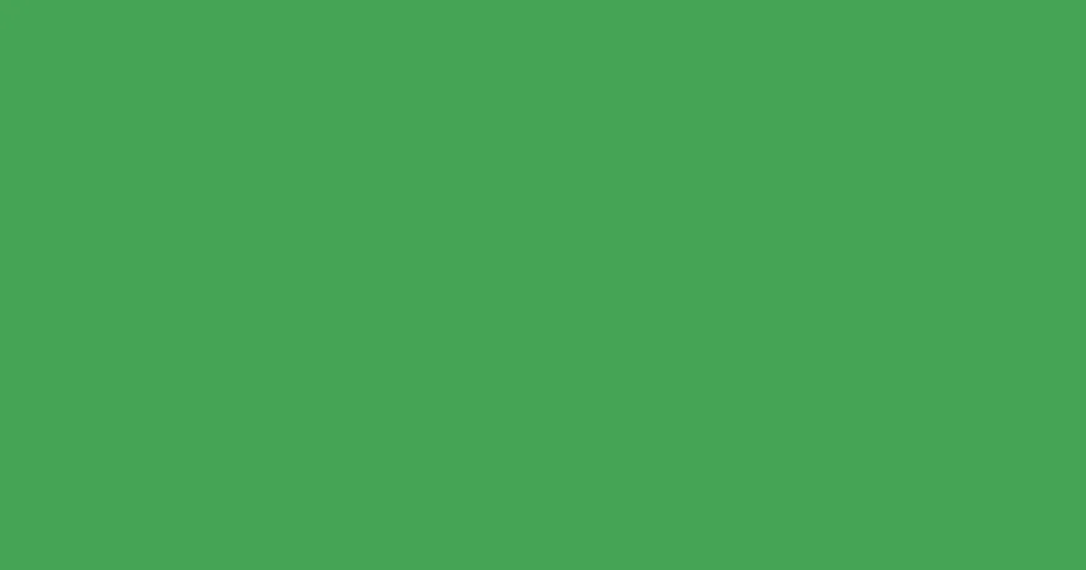 #46a454 chateau green color image