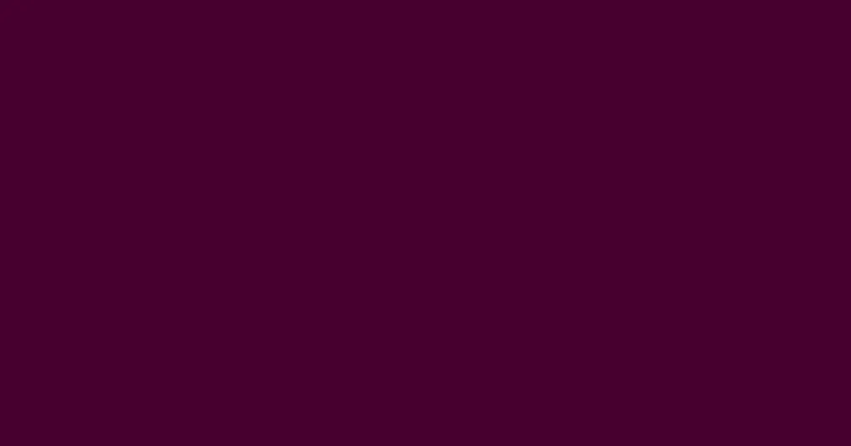 #47002e barossa color image