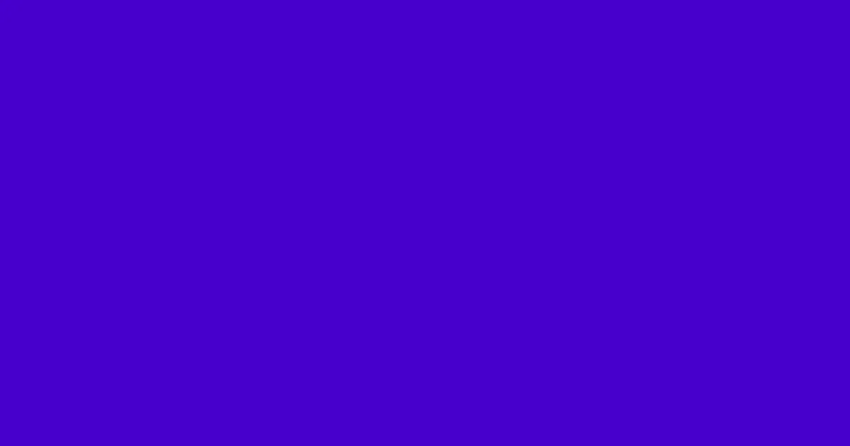#4700cc purple color image