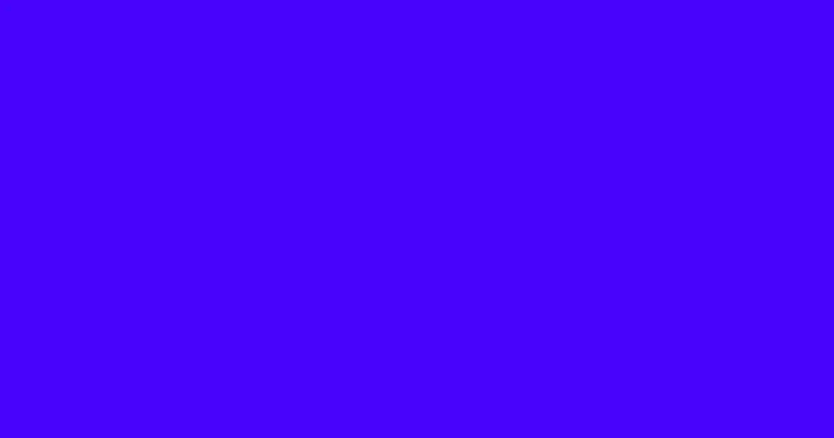 #4705fc electric violet color image