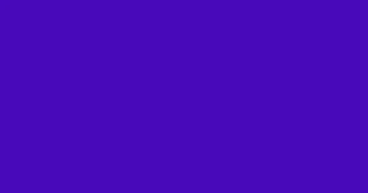 #4709bb purple color image