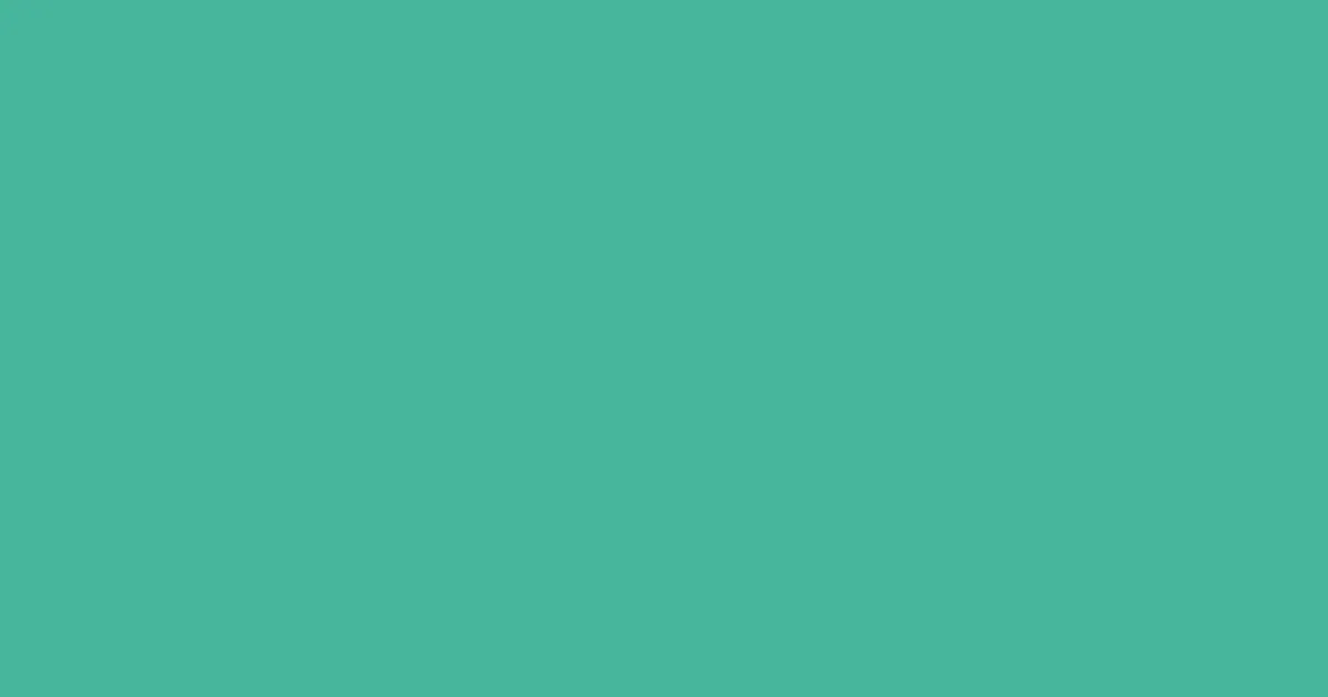 #47b69c ocean green pearl color image
