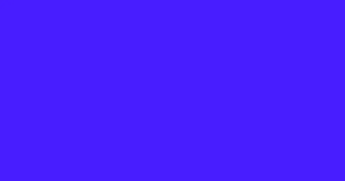 #481cff electric violet color image