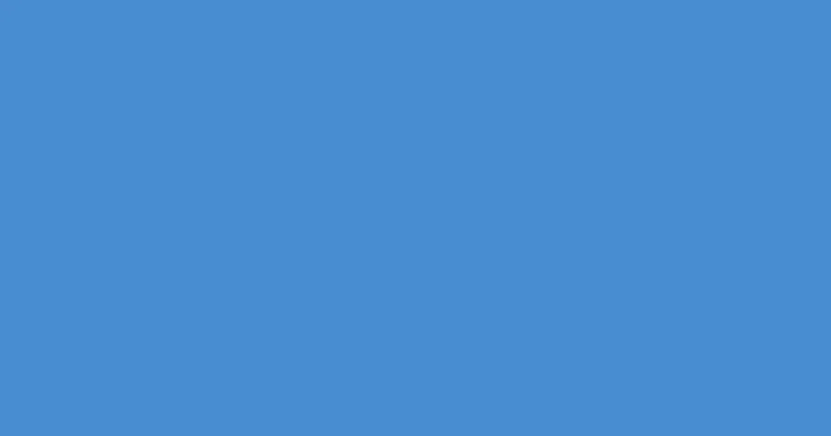 #488cd1 havelock blue color image