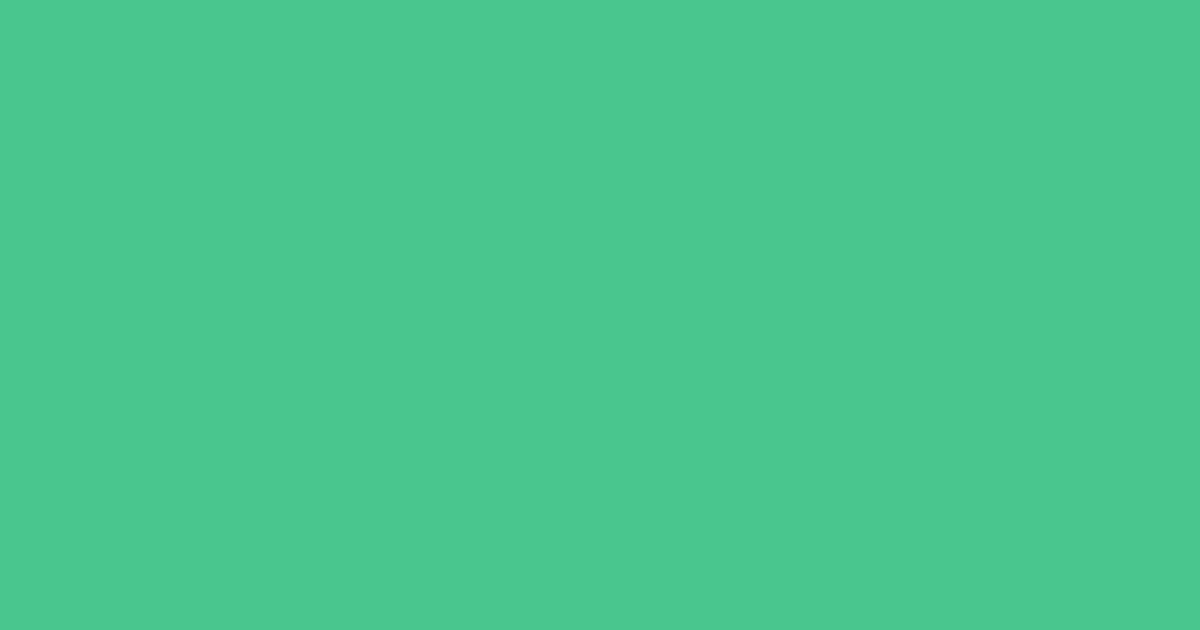 #48c58e ocean green pearl color image