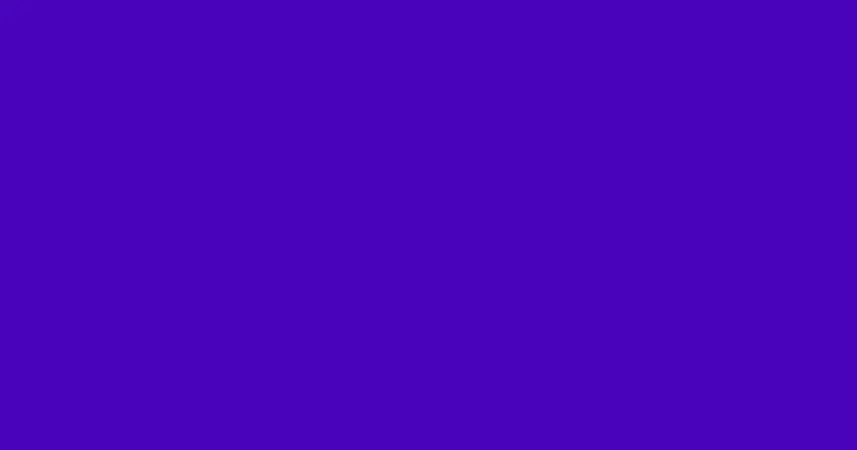 #4904ba purple color image