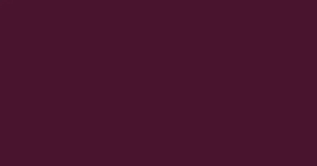 #49162e wine berry color image