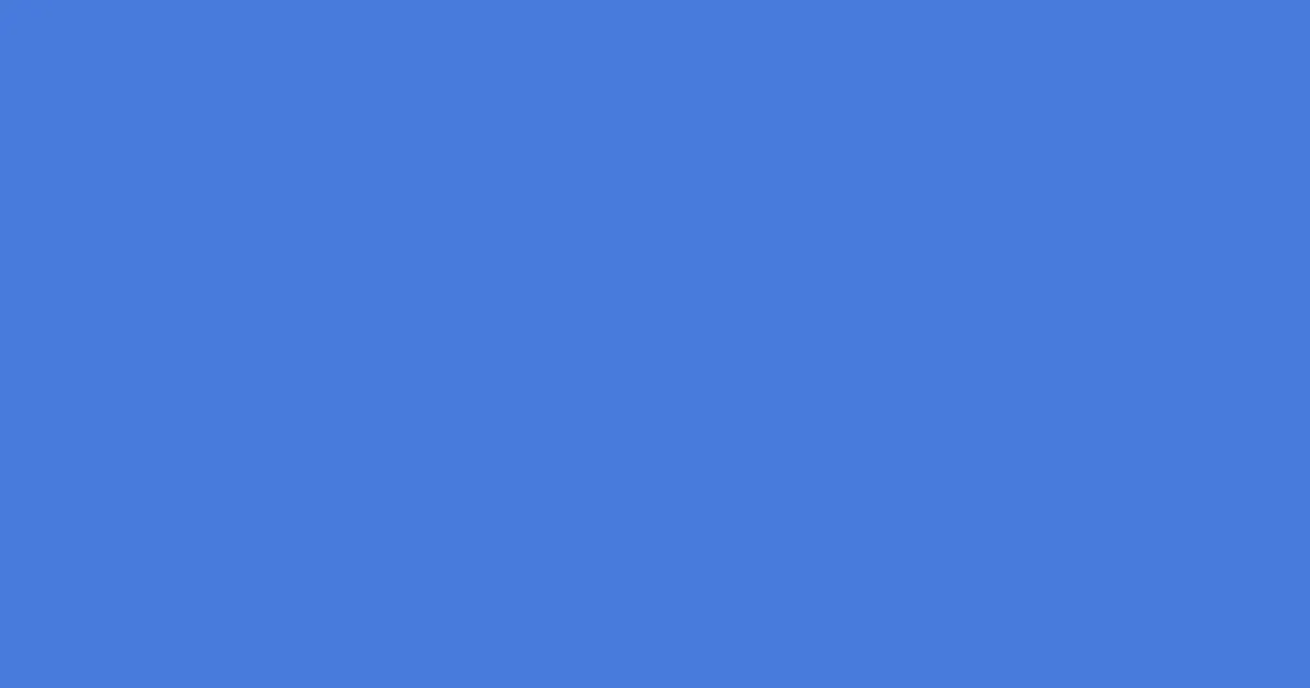 #497adc royal blue color image