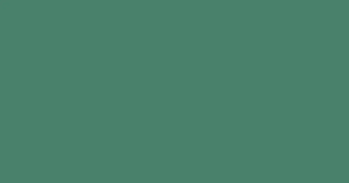 #49816b viridian color image