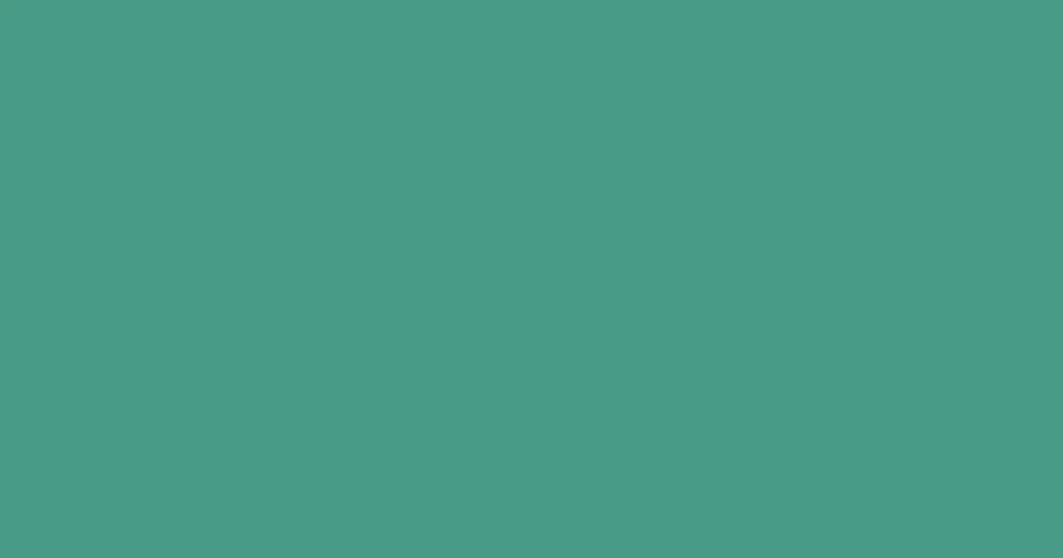 #499b86 jade color image