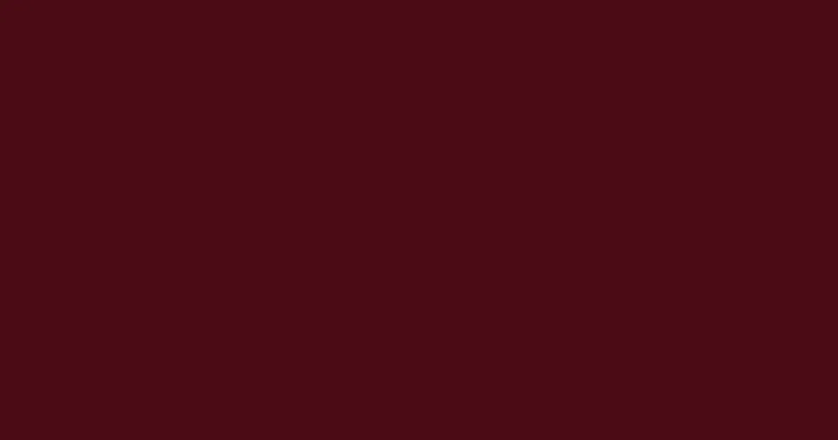 #4a0b14 maroon oak color image