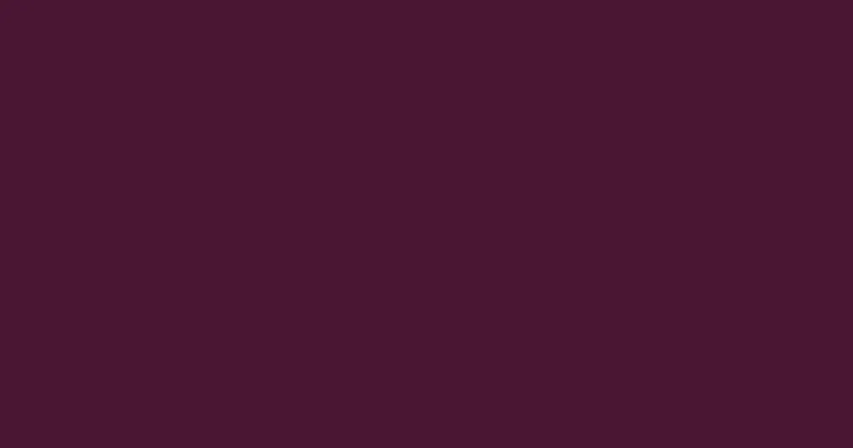 #4a1532 wine berry color image
