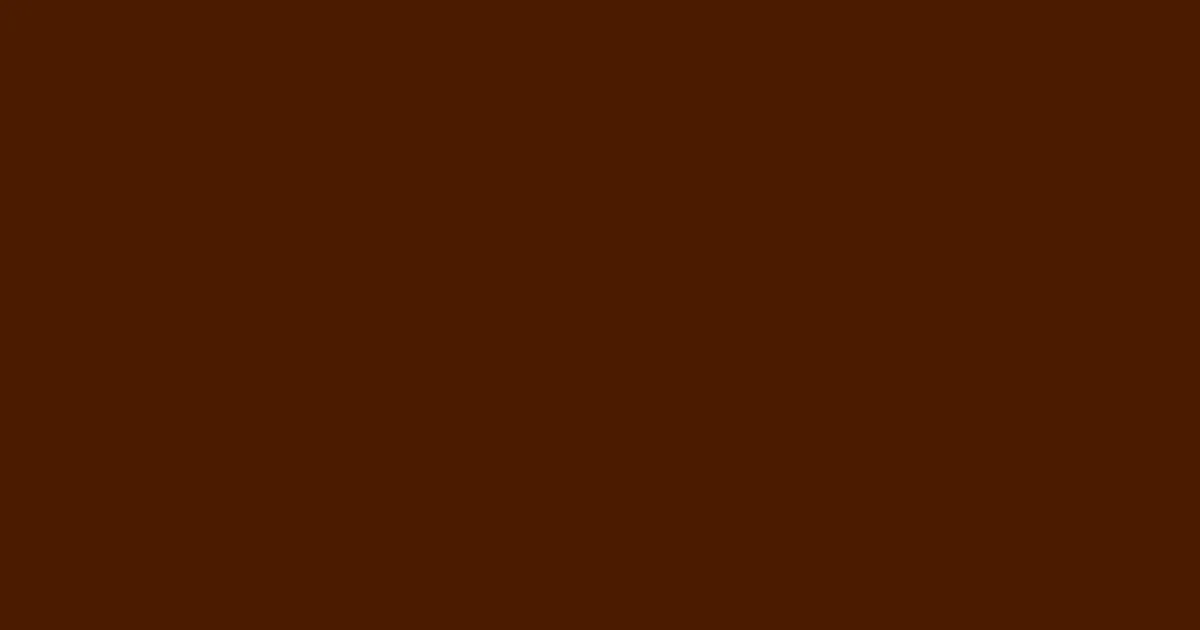 #4a1b00 morocco brown color image