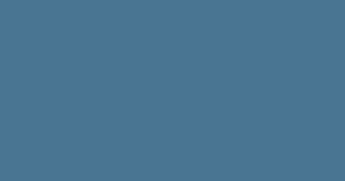 4a7693 - Kashmir Blue Color Informations