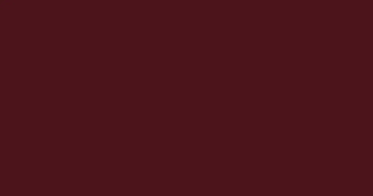 #4b141b brown derby color image