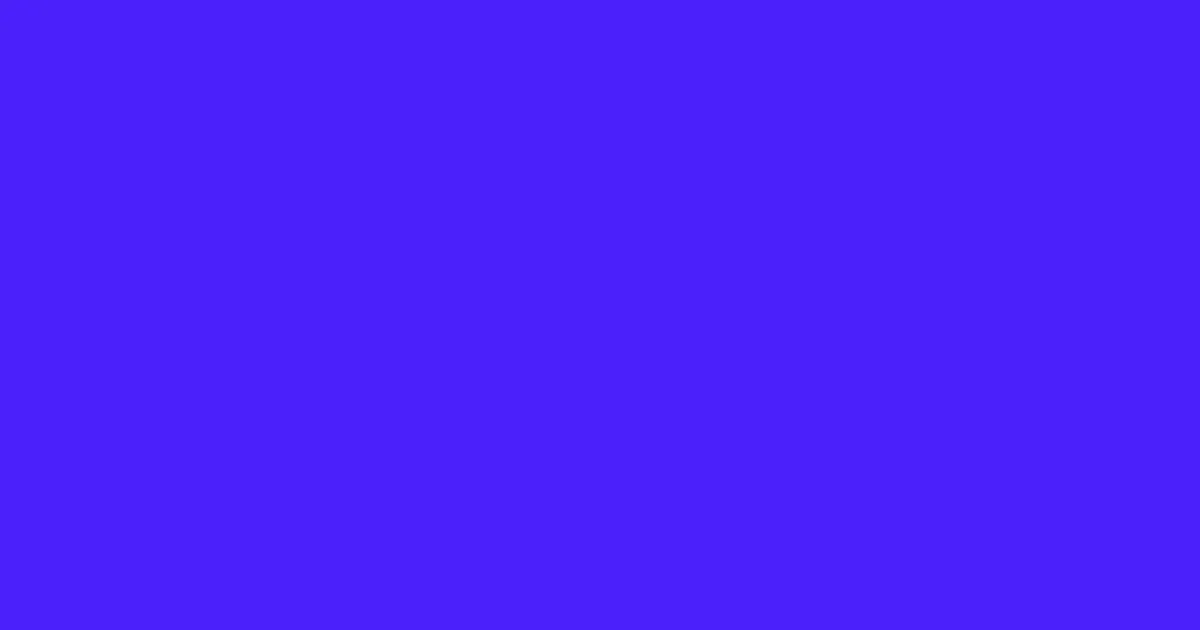 #4b20fc electric violet color image