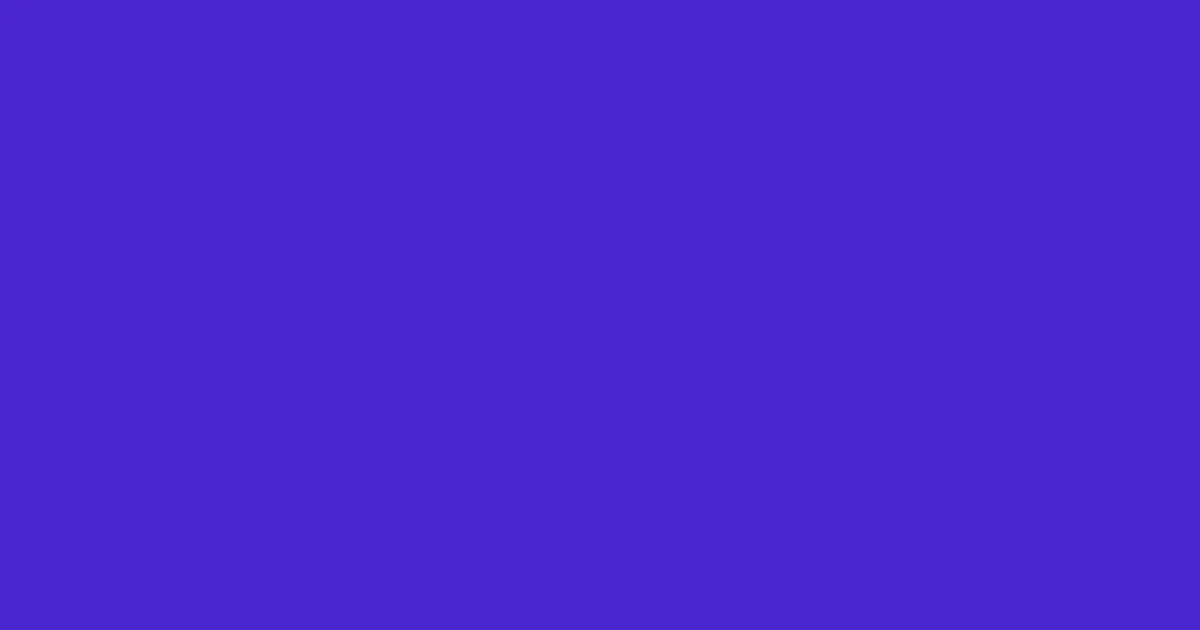 #4b26d0 purple heart color image