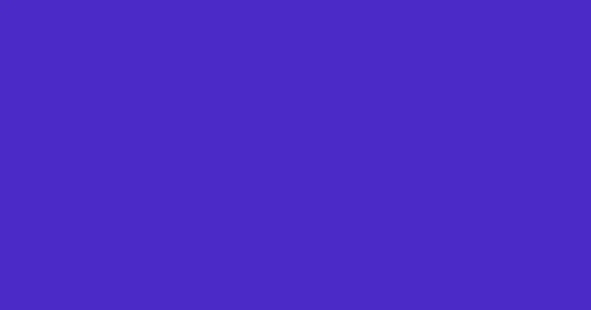 #4b2ac7 purple heart color image