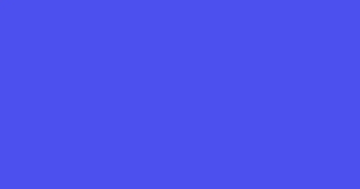 #4b50ee royal blue color image