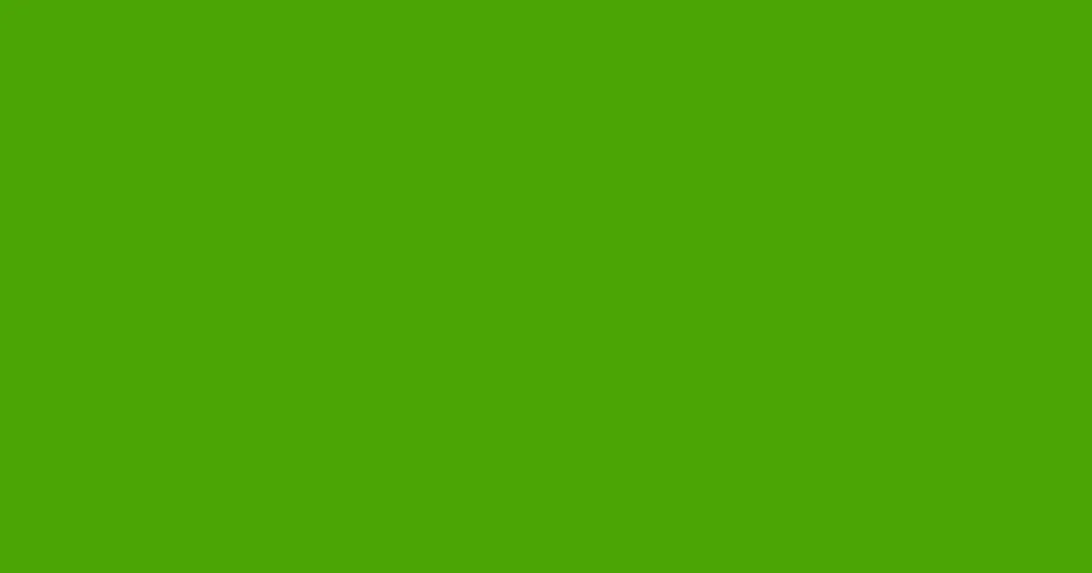 #4ba506 limeade color image