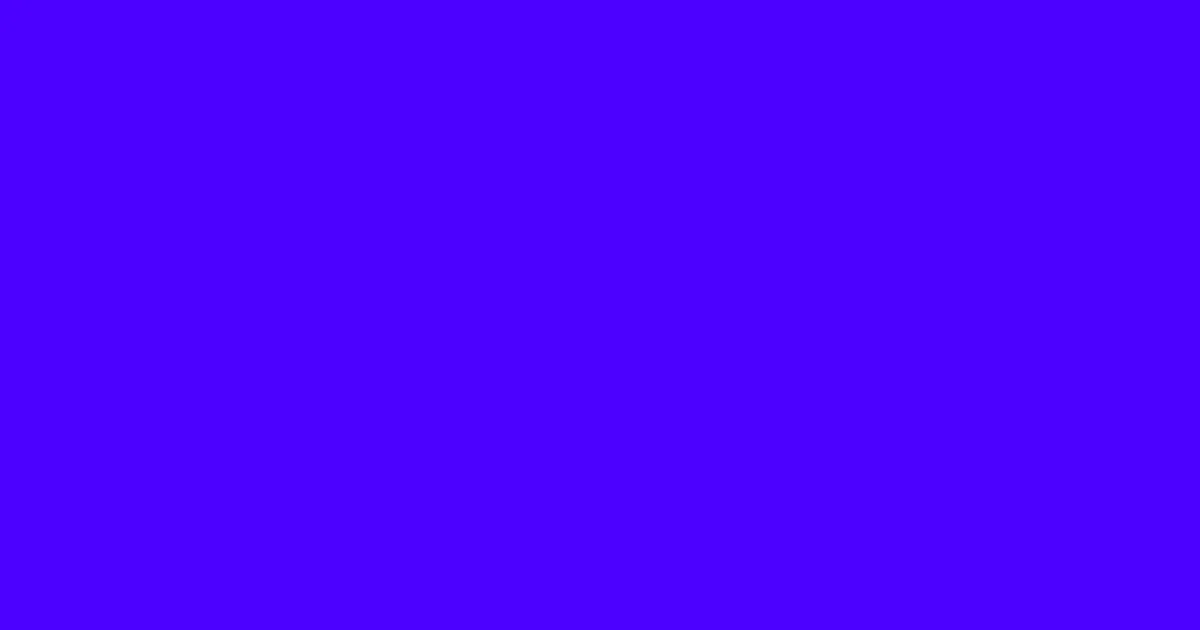 #4c00ff electric violet color image