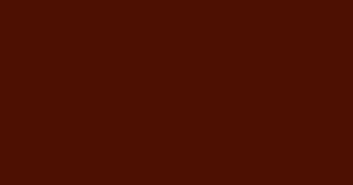 #4c1001 indian tan color image