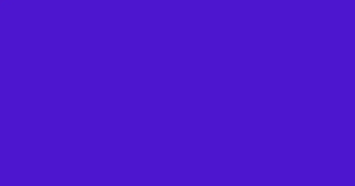 #4c16cf persian blue color image