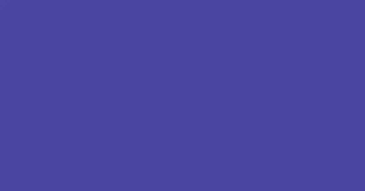 #4c46a4 plump purple color image