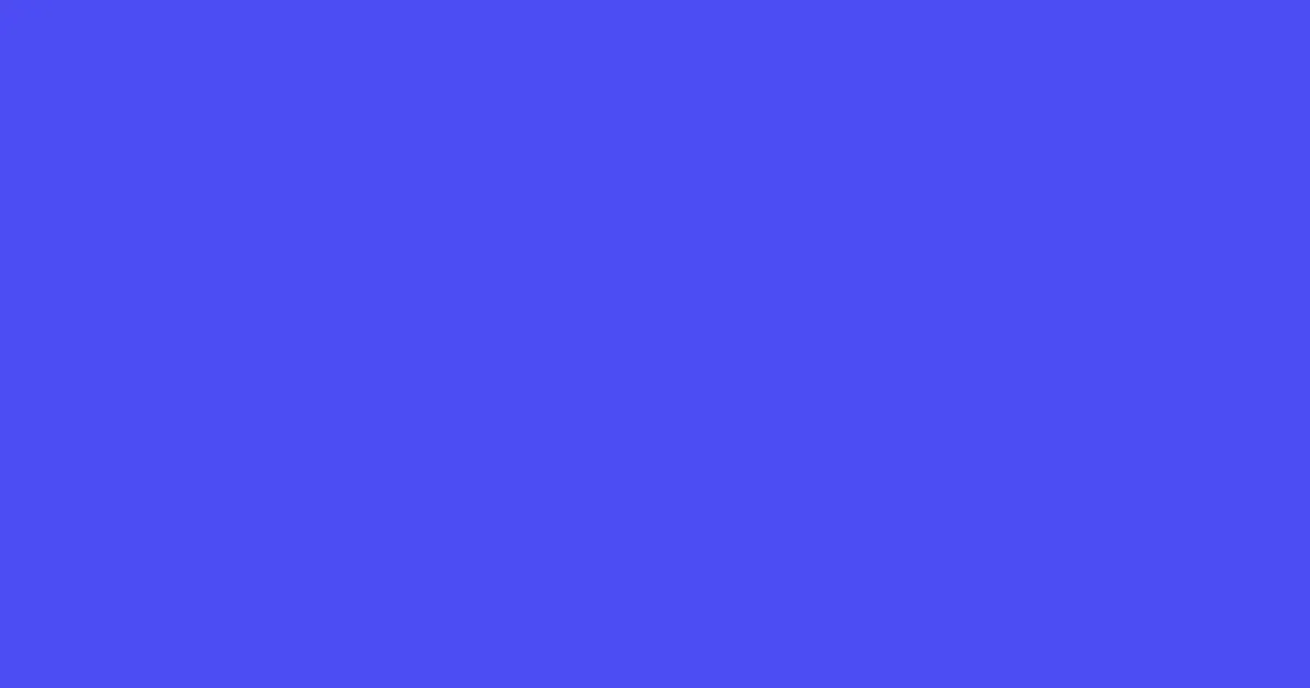 #4c4cf3 blueberry color image