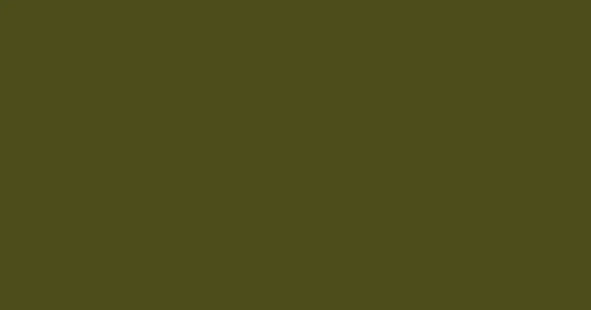 #4c4d1a thatch green color image