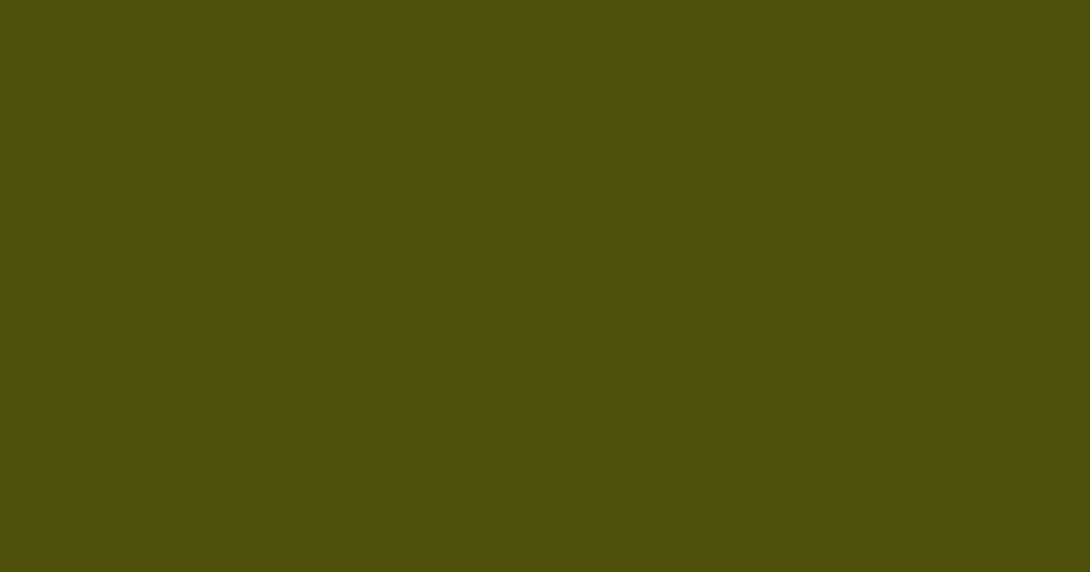 #4c500c bronze olive color image