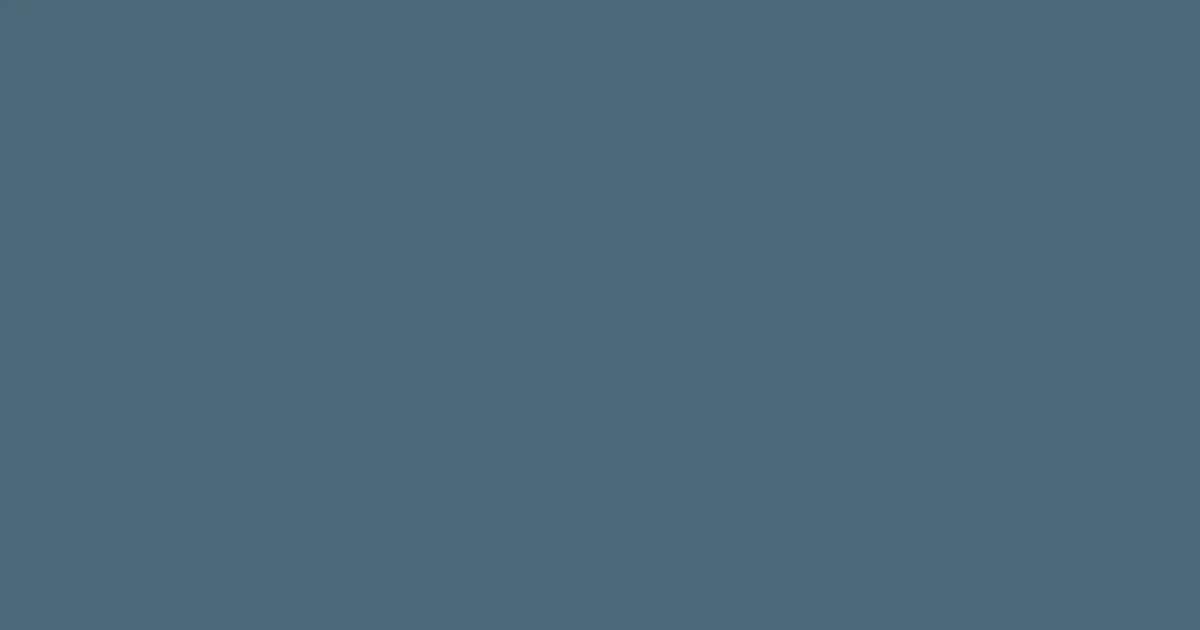 #4c6978 blue bayoux color image