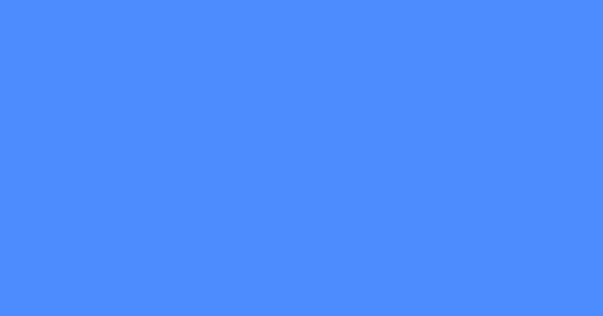 #4c8cff blueberry color image