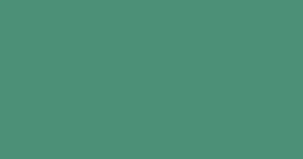 #4c9177 jade color image